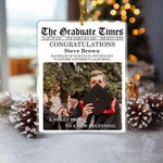 Personalised The Graduate Times Class of 2025 Acrylic Photo Ornament with Name and Text Graduation Party Commemoration Gift for Graduates