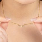 Personalized Dainty Zircon Constellation Zodiac Sterling Silver Necklace Astronomy Jewelry Birthday Mother's Day Gift for Women