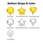 Personalized Grad Cap Silhouette Baseball Volleyball Sports Aluminum Foil Balloon with Text and Year Party Supplies Graduation Gift for Graduates