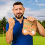 Personalized Funny Flannel Golf Ball Bag Sack with Custom Name Funny Golf Gift for Golf Lovers Men Father Husband