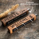 Personalisierter Gravierter Bierfass Zapfhahngriff mit Kreidetafel und Text Kegeratoren Haus Bar Zubehör Oktoberfest Vatertag für Papa Bierliebhaber