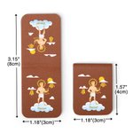 Personalized Multicolor Greek Mythology Gods Magnetic Bookmark Clip with Name Birthday Gift for Book Lovers Ancient Literature Lovers