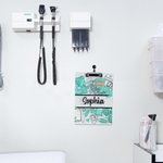Estetoscopio Personalizado Píldora Elementos Médicos Portapapeles Portátil con Nombre Enfermera Semana Cumpleaños Regalo para Enfermera Doctor Personal Médico