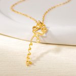 Gepersonaliseerde schattige hondenpoot ketting met naam sierlijke sieraden verjaardagscadeau voor vrouwen huisdier liefhebbers