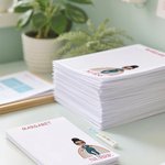 Bloc-notes personnalisé Médecin Infirmière Arc-en-ciel 40/80 pages Nom et profession Semaine de l'infirmière Cadeau d'appréciation pour Médecin Infirmière Personnel médical