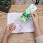 Personalized Multicolor 3D Bookmarks Design Clear Bookmark Pen Holder with Text Desk Decor Birthday Gift for Bookworm Book Lover