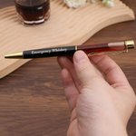 Personalised Emergency Whiskey Pen with Dynamic Liquid Funny Birthday Father's Day Gift for Men Whiskey Lovers