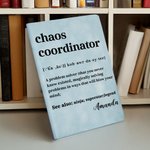 Carnet de notes A5 personnalisé avec nom et 100 pages Promotion Cadeau d'anniversaire pour amis collègues