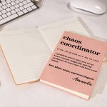 Carnet de notes A5 personnalisé avec nom et 100 pages Promotion Cadeau d'anniversaire pour amis collègues