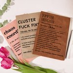 Carnet de notes A5 personnalisé avec nom et 100 pages Promotion Cadeau d'anniversaire pour amis collègues