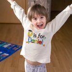 Personalisierte niedlichen Bleistift Apfel Notebook Design anfängliche Kind T-shirt Sweatshirt mit Namen zurück zu Schule Geburtstag Geschenk für Jungen Mädchen