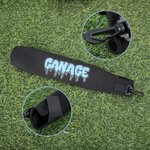 Personalized Ice Cream Drip Doodle Text Baseball Bat Cover with Hook and Loop Sports Essential Game Day Birthday Gift for Baseball Players