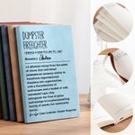 Carnet de notes A5 personnalisé avec nom et 100 pages Promotion Cadeau d'anniversaire pour amis collègues