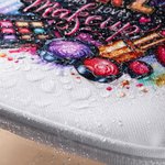 Personalized Makeup Tools Design Waterproof Makeup Bag with Name and Handle Travel Accessory Birthday Gift for Her