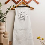 Personalisierte The Perfect Mix Schürze mit Namen und Text Küche Zubehör Geburtstag Jahrestag Geschenk für Paare