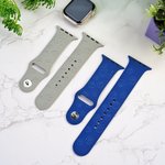Personalised Basketball Element Silicone Watch Band for Apple with Engraved Name Birthday Game Day Gift for Basketball Lover