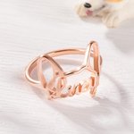 Gepersonaliseerde Hondenras Oren Ring met Gegraveerde Naam Sieraden Gift voor Dog Mom Pet Lover