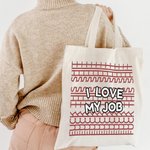 Sac réutilisable à message caché personnalisé avec texte amusant Cadeau d'anniversaire et de retraite pour un ami ou une famille