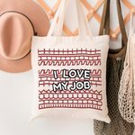 Sac réutilisable à message caché personnalisé avec texte amusant Cadeau d'anniversaire et de retraite pour un ami ou une famille