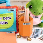 Autocollants Holographiques Personnalisés avec Motif Crayon Personnage de Dessin Animé et Nom Étiquette d’Identité Cadeau Rentrée pour Enfants Élèves