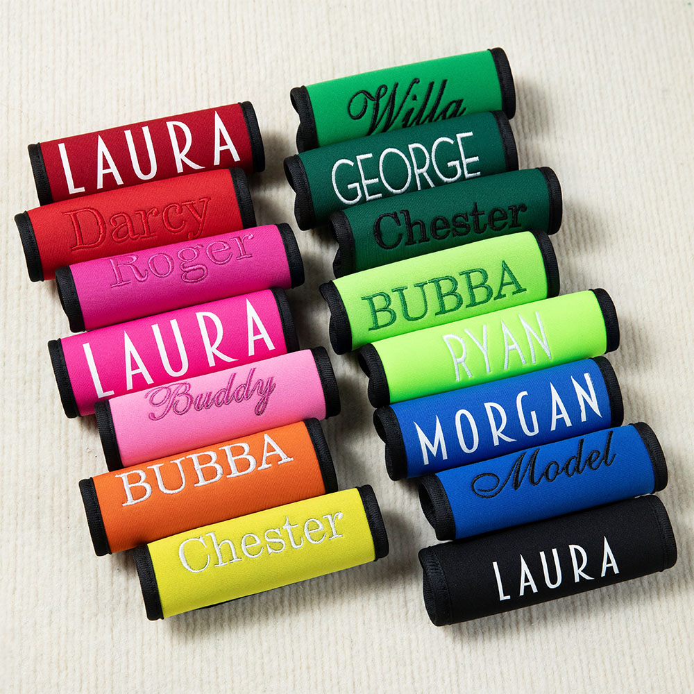 Personalised Luggage Handle Wrap Tag with Name, Peosonalized Bag ...