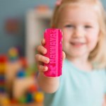 Personalized 3D-Printed Cartoon Pattern Multicolour Play-Dough Roller with Name Arts and Crafts Toys Birthday Gift for Preschool Kids