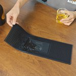 Personalized Funny Prescription Whisky Non-slip Rubber Bar Mat Drink Coaster with Engraved Name Home Bar Decor Birthday Gift for Grandpa Dad