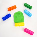 Personalized 3D-Printed Cartoon Pattern Multicolour Play-Dough Roller with Name Arts and Crafts Toys Birthday Gift for Preschool Kids