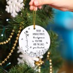 Henkilökohtainen Syntymä Kukka Keraaminen Koriste nimellä Puu Koriste Joulu Syntymäpäivä Lahja Leader Työtoveri Ystävät