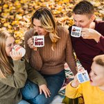 Personalized Cool Arms Crossed Cartoon Character 12 oz Enamel Mug with Name Birthday Gift for Friend Family Kid