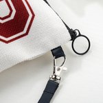 Personalisierte Volleyball Name Kosmetiktasche mit Handschlaufe Geburtstag Jahrestag Geschenk für Volleyball-Liebhaber Team Trainer