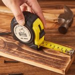 Regla de cinta métrica personalizada Apple Books con correa de muñeca y texto Accesorios de medición Apreciación Regalo del Día del Maestro para profesores de medición