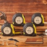 Regla de cinta métrica personalizada Apple Books con correa de muñeca y texto Accesorios de medición Apreciación Regalo del Día del Maestro para profesores de medición