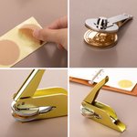 Personalized From The Library of Book Coquette Bow Book Embosser Stamp with Title and Name Graduation Birthday Gift for Librarian Book Lover