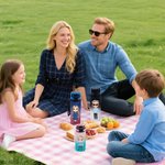 Gepersonaliseerde Leuke Cartoon Karakter Geboorte Bloem Bal Naam Sport Waterfles met Rietje en Morsbestendig Deksel Verjaardag Terug naar School Gift voor Familie