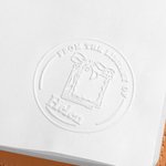 Personalized From The Library of Book Coquette Bow Book Embosser Stamp with Title and Name Graduation Birthday Gift for Librarian Book Lover