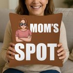 Henkilökohtainen Cool aurinkolasit sarjakuvahahmo merkki heittää tyynyn kansi nimi Home Decor syntymäpäivä Housewarming lahja perheelle