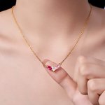 Personalisierte 1-7 Familie Birthstones Halskette Zierliche Schmuck Muttertag Geburtstag Geschenk für Frauen