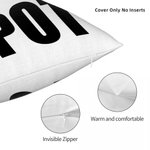 Henkilökohtainen Cool aurinkolasit sarjakuvahahmo merkki heittää tyynyn kansi nimi Home Decor syntymäpäivä Housewarming lahja perheelle