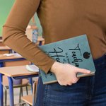 Personalized Teaching Is A Work of Heart Journal Notebook with Name and Text Daily Work Appreciation Teacher’s Day Gift for Teachers