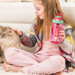 Personalized Cartoon Animals Star Love Heart Balls Plants 16 oz Kid Water Bottle with Name Outdoor Supplies Back to School Birthday Gift for Boys Girls   