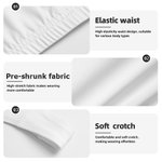 Personalisierte Fünf-Sterne-Rezension Foto atmungsaktiv Paar Tanga Boxer Unterwäsche Brief Set mit Namen Datum und Text Geburtstag Jahrestag Geschenk für Männer Frauen