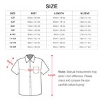 Personalised Dog Cat Character Face Photo Tropical Flowers Leaves Hawaiian Shirt Beach Party Birthday Gift for Family Pet Lover