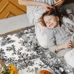 Personalisierte Retro Toile De Jouy Stil Hund Katze Quaste weiche Decke mit Namen Sentimental Sympathy Memorial Geschenk für Tierbesitzer