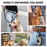 Porte-sac à crottes pour chien multicolore personnalisé avec 1-3 Portrait d'animal Activités de plein air Cadeau d'anniversaire pour le propriétaire d'un animal de compagnie