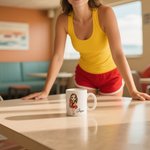 Personalized Funny Quote Cartoon Lifeguard Character Ceramic Mug with Name Daily Use Appreciate Birthday Lifeguard Gift for Lifeguards