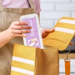 Personifierad söt björn tiger balett djur initialer barngaffel sked kniv 3 delar bestickset med fodral och namn födelsedag skolstart present till barn