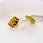 Personalized Glitter Baseball Softball Sports Stud Earrings with Numbers Birthday Anniversary Game Day Gift for Cheer Mom Sports Fans