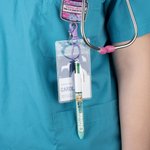 Bolígrafo retráctil 4 en 1 con purpurina y nombre de la enfermera Regalo de cumpleaños para el personal médico en la Semana de la Enfermería