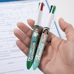 Bolígrafo retráctil 4 en 1 con purpurina y nombre de la enfermera Regalo de cumpleaños para el personal médico en la Semana de la Enfermería